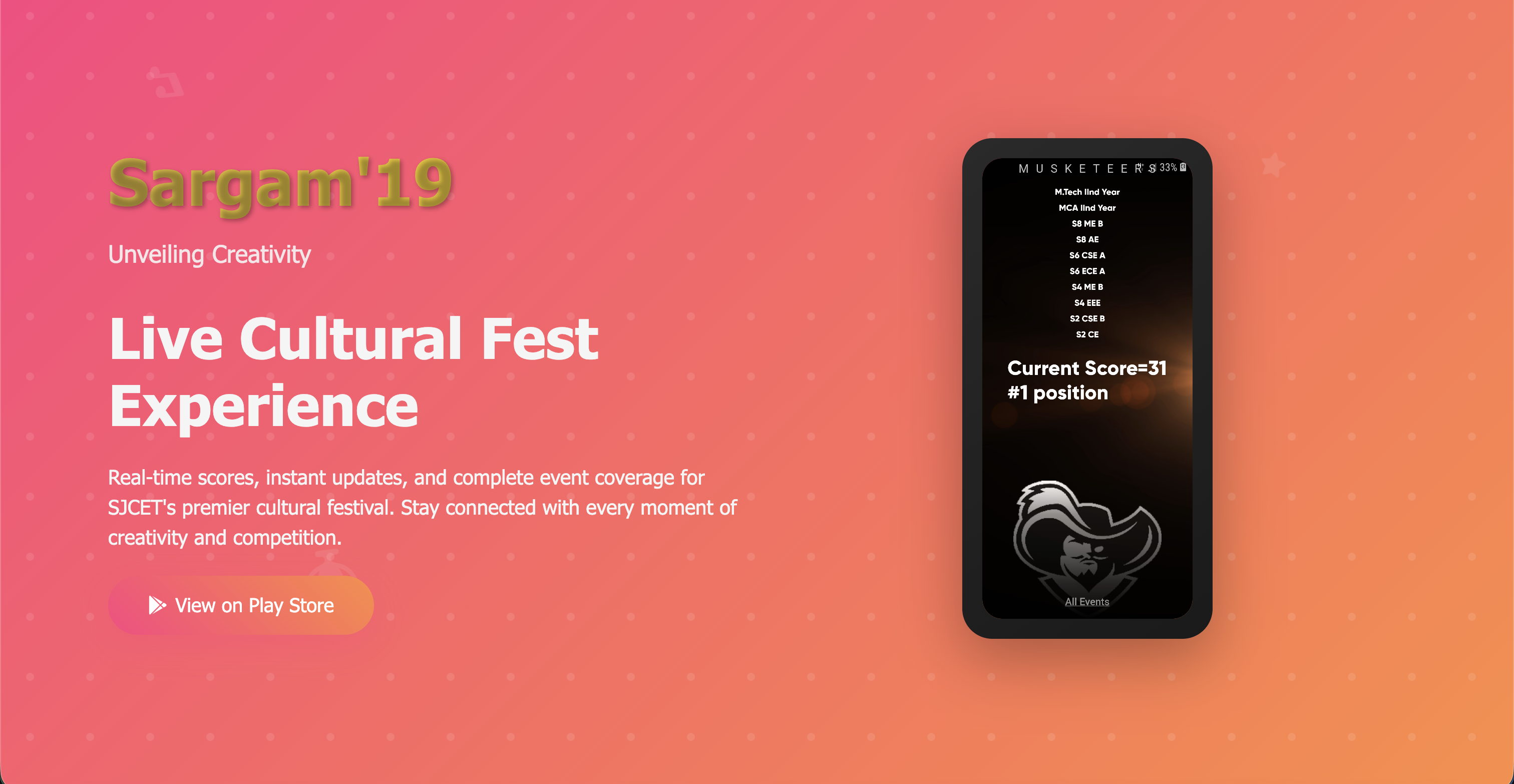 Sargam Cultural Fest App